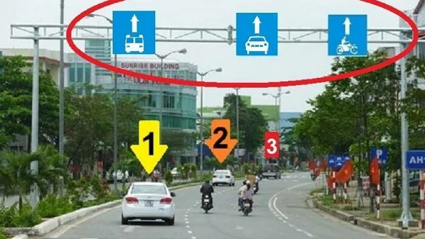Đi sai làn đường là một trong những lỗi phạt nguội phổ biến ở Hải Dương