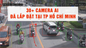 31 camera AI phạt nguội đã được lắp đặt tại 7 tuyến đường trọng điểm của TP Hồ Chí Minh