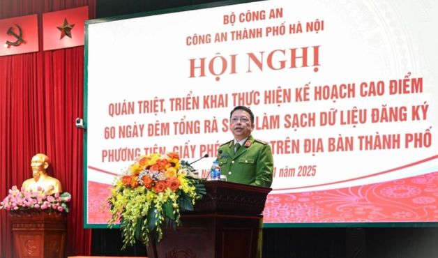 Hà Nội rà soát, làm sạch gần 8 triệu dữ liệu đăng ký phương tiện
