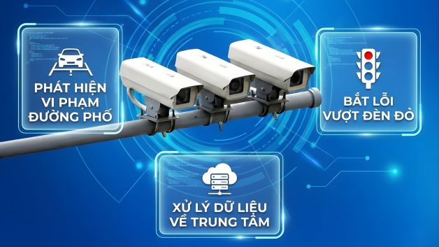 Nhận biết hình ảnh Camera phạt nguội đa năng