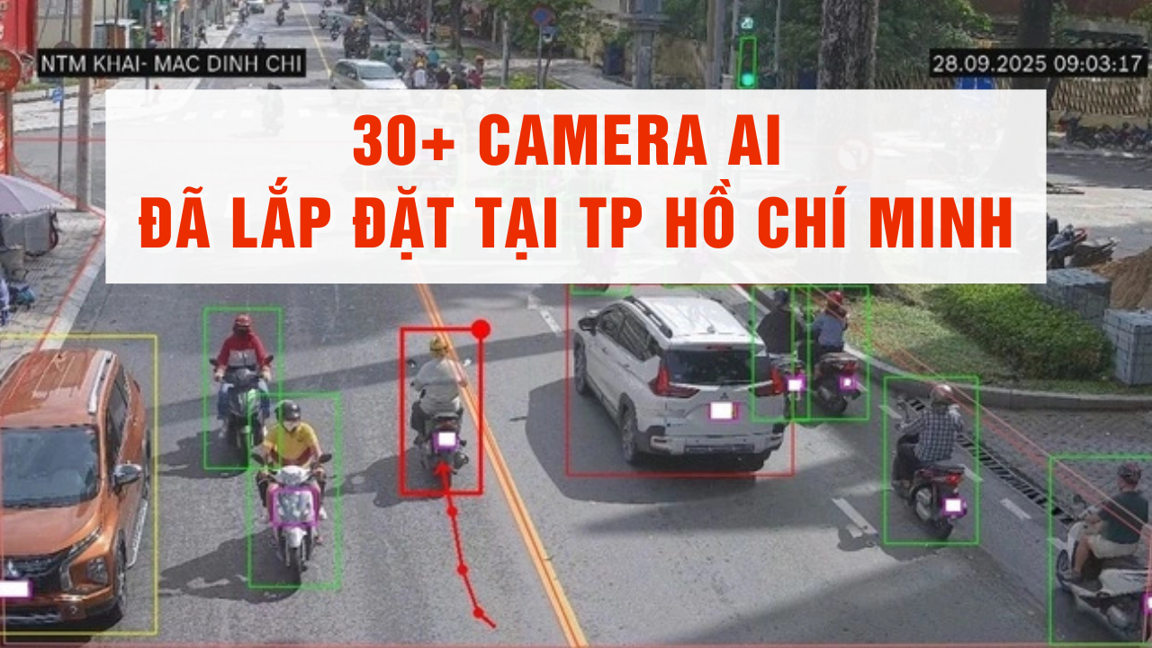 các điểm lắp camera AI phạt nguội TP Hồ Chí Minh